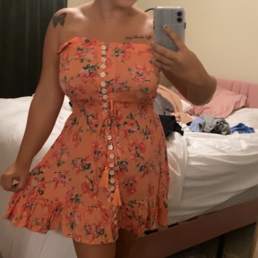 Tiare Hawaii Floral Ryden Mini Dress